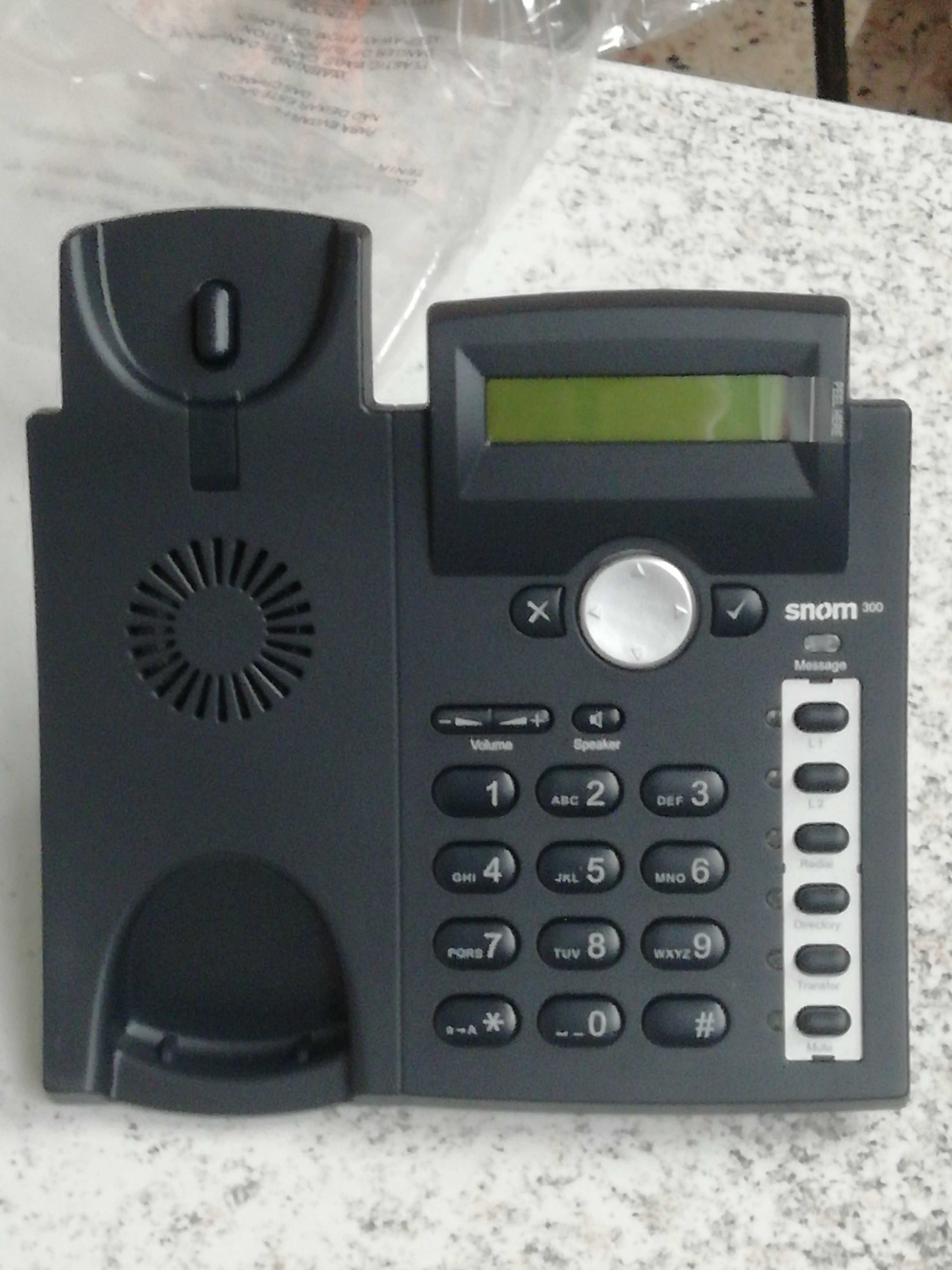 Várias centrais de telefone (snom e polycom) novas