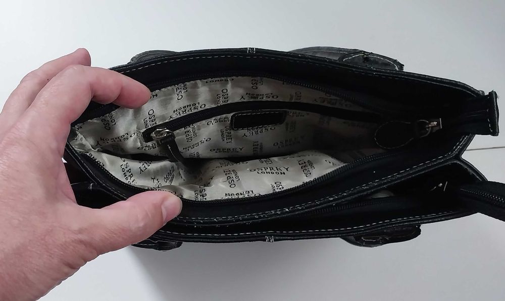 Сумка Osprey London натуральная кожа оригинал Размеры 29х24х9 см