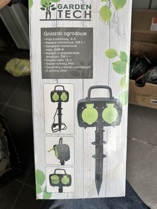 Gniazdo ogrodowe ip44