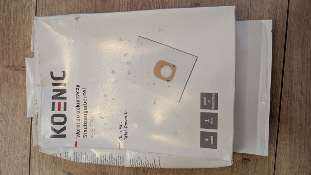 Worki do odkurzaczy KVB-9000 2szt + filtr