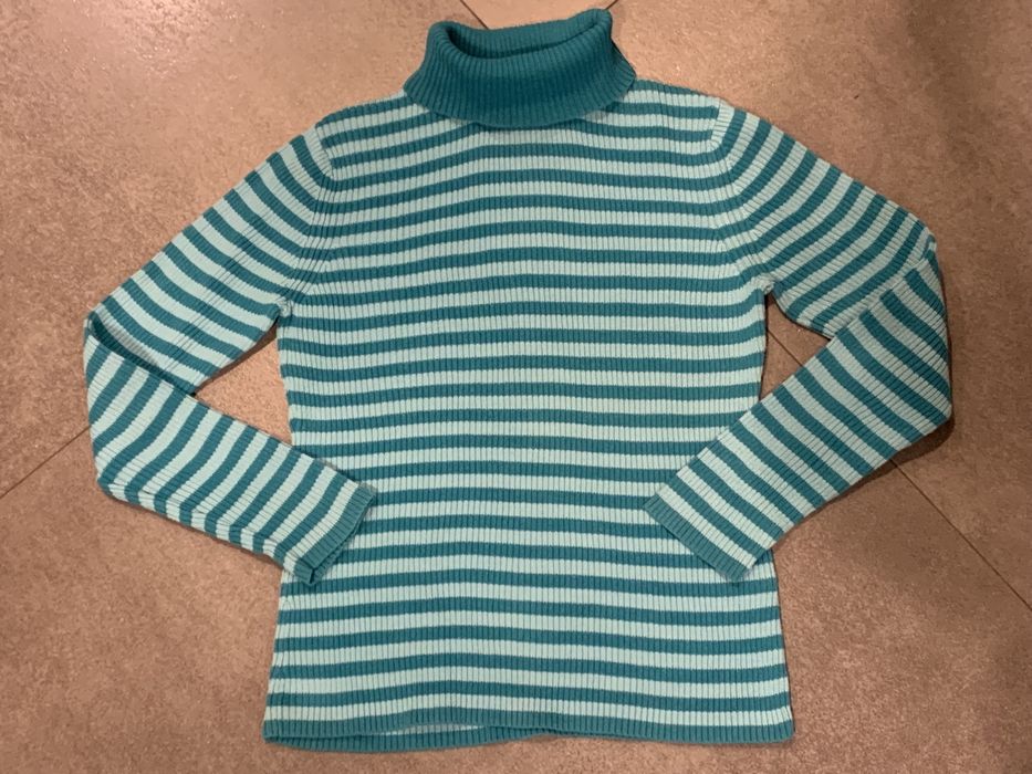 Spodenki jeansy golf 8 - 9 lat spodnie zestaw 128 - 138