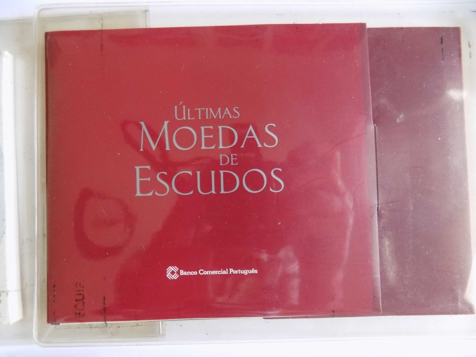 >3 Carteiras anuais de moedas escudo BNC