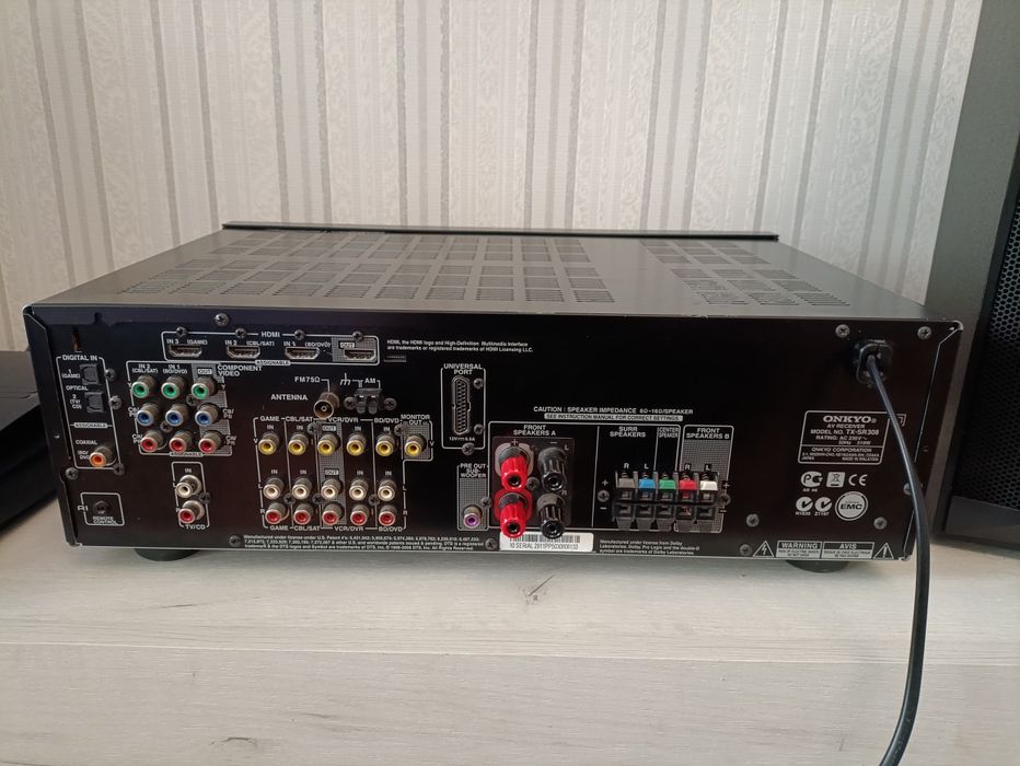 Ресивер Onkyo TX-SR308 с пультом ДУ