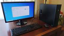 Zestaw Komputer HP EliteDesk 800 G1 SFF + monitor, myszka, klawiatura