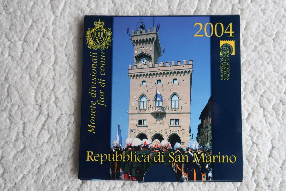 Carteira Moedas EURO Coins - SÃO MARINO (Vários Anos)