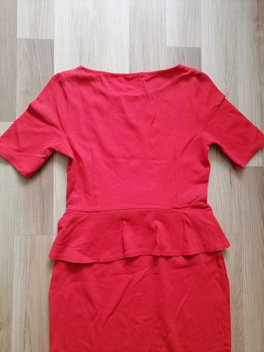 Czerwona sukienka m&s