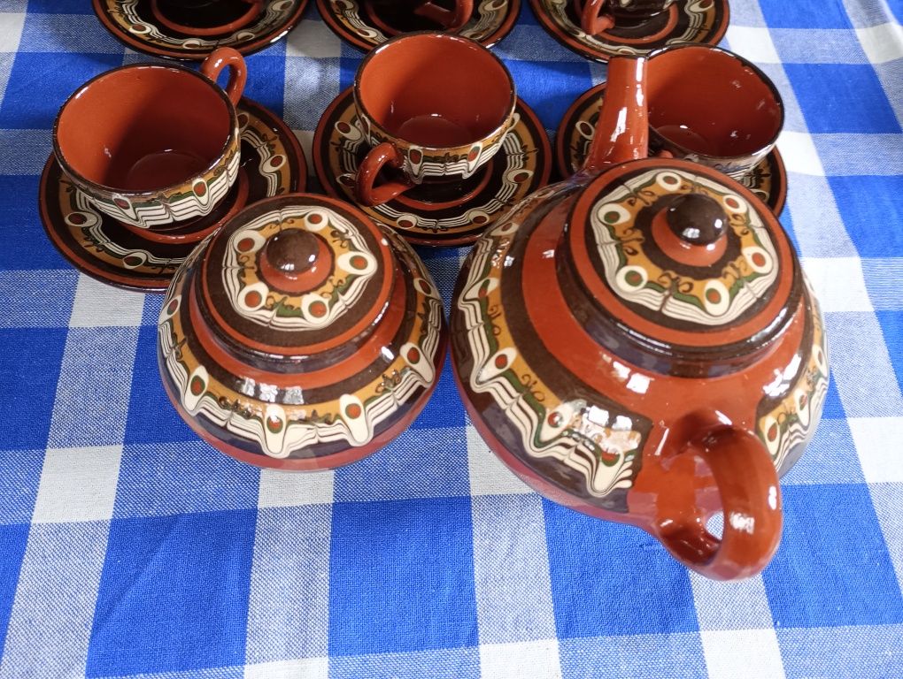 Zestaw ceramiczny do herbaty
