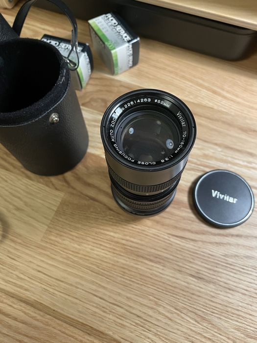Lente Teleobjetiva - Vivitar 70 - 150MM