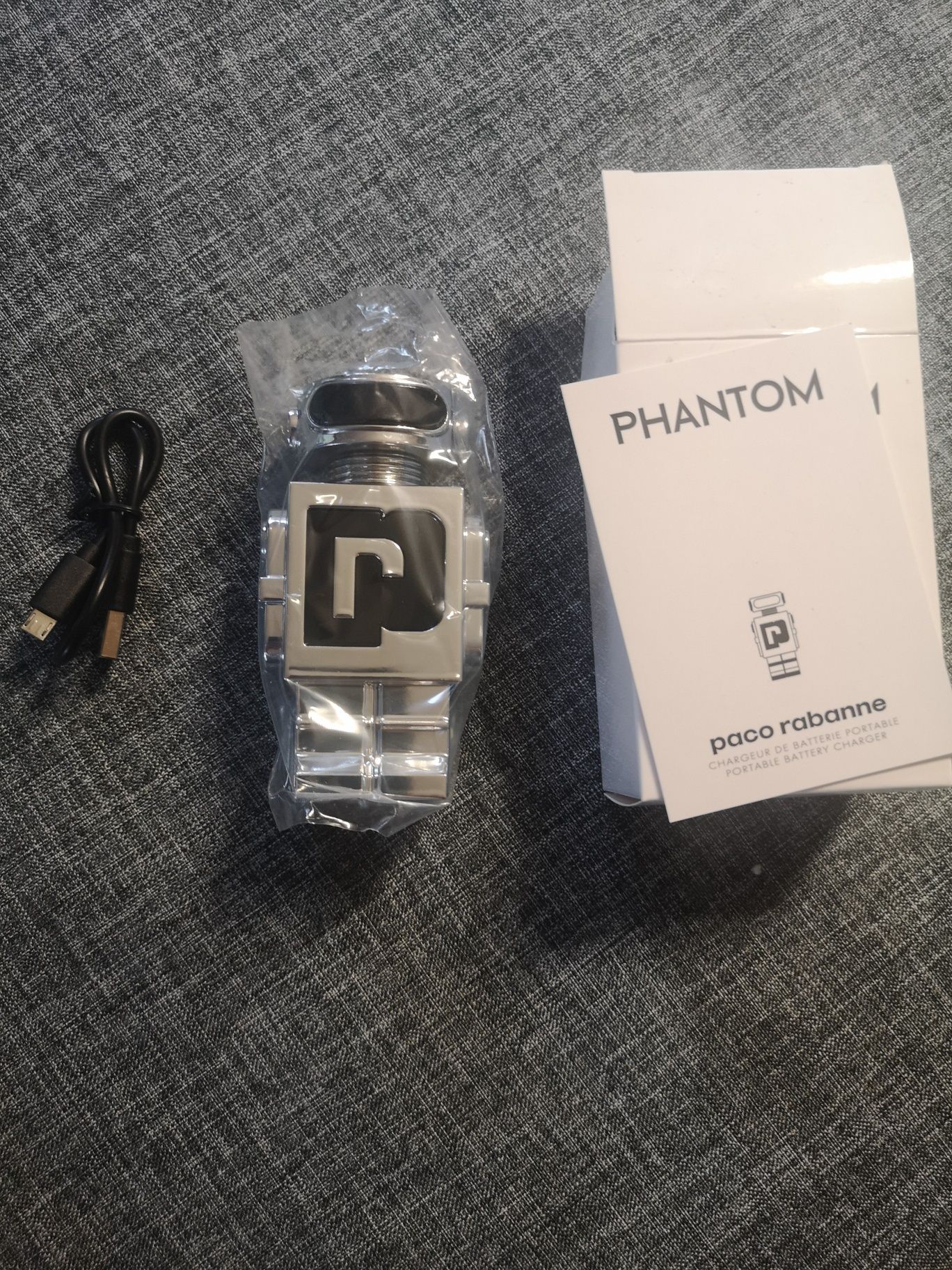 Powerbank Phantom Paco Rabane nowy