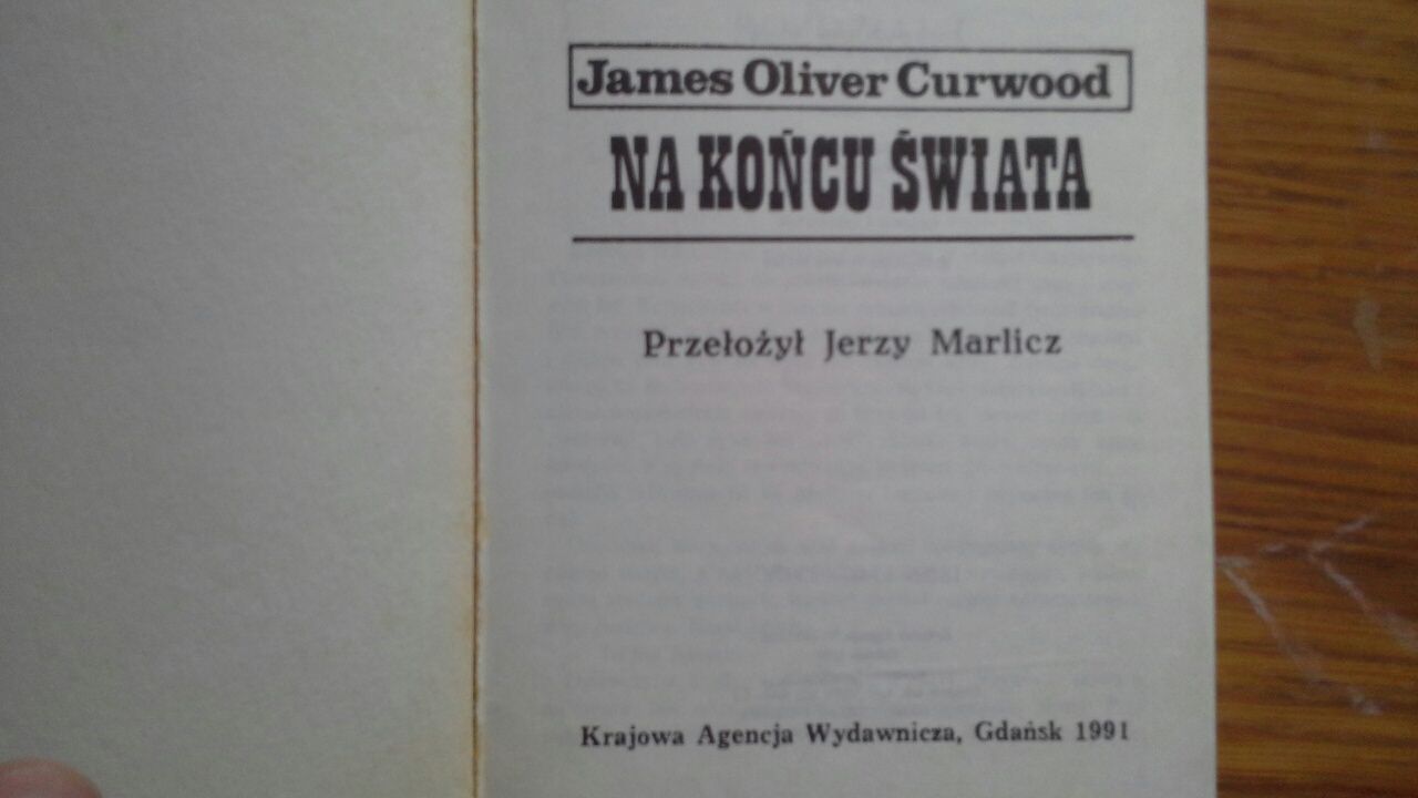 Na końcu świata - James Oliver Curwood