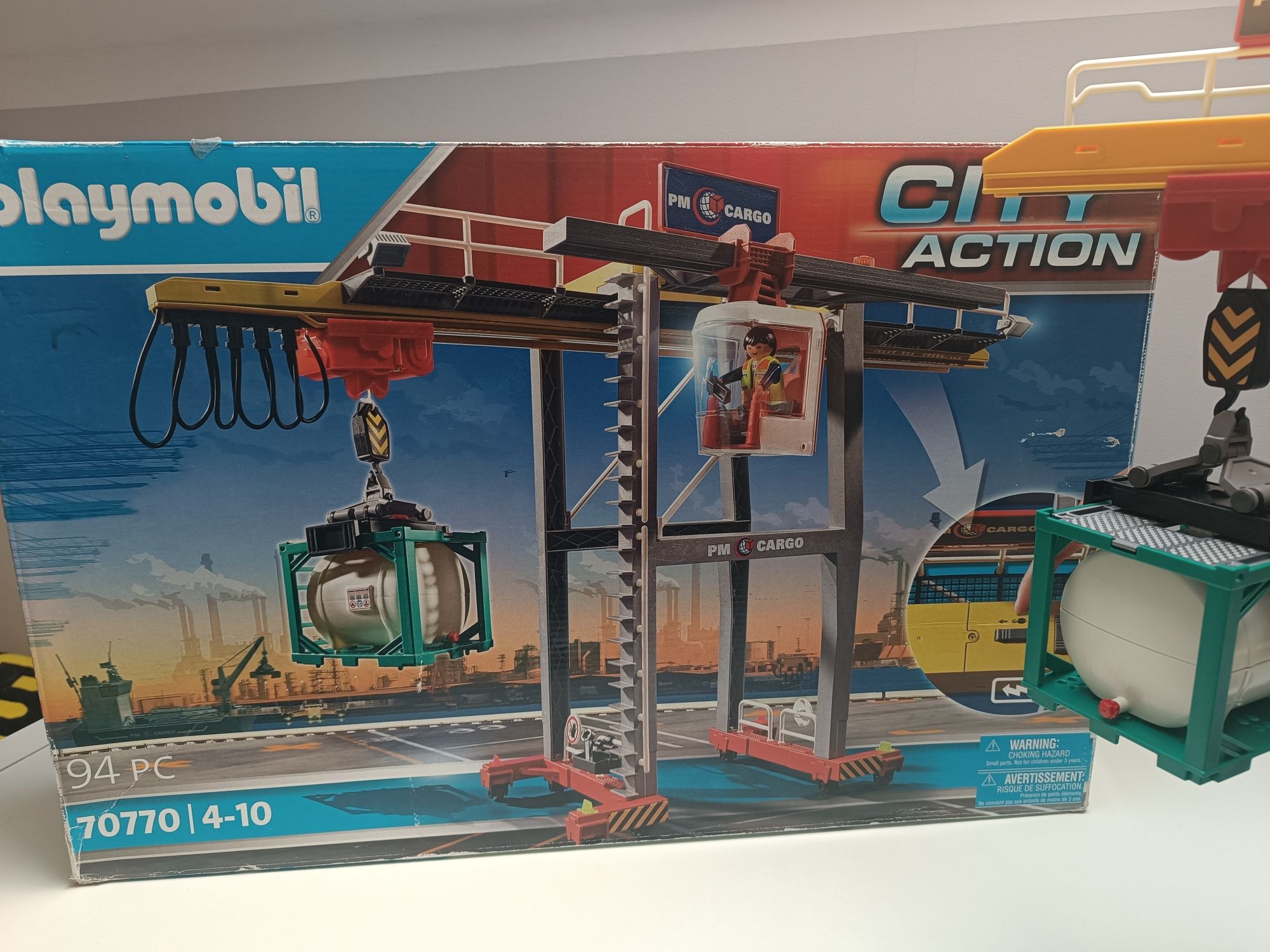 Playmobil 70770 suwnica z kontenerami