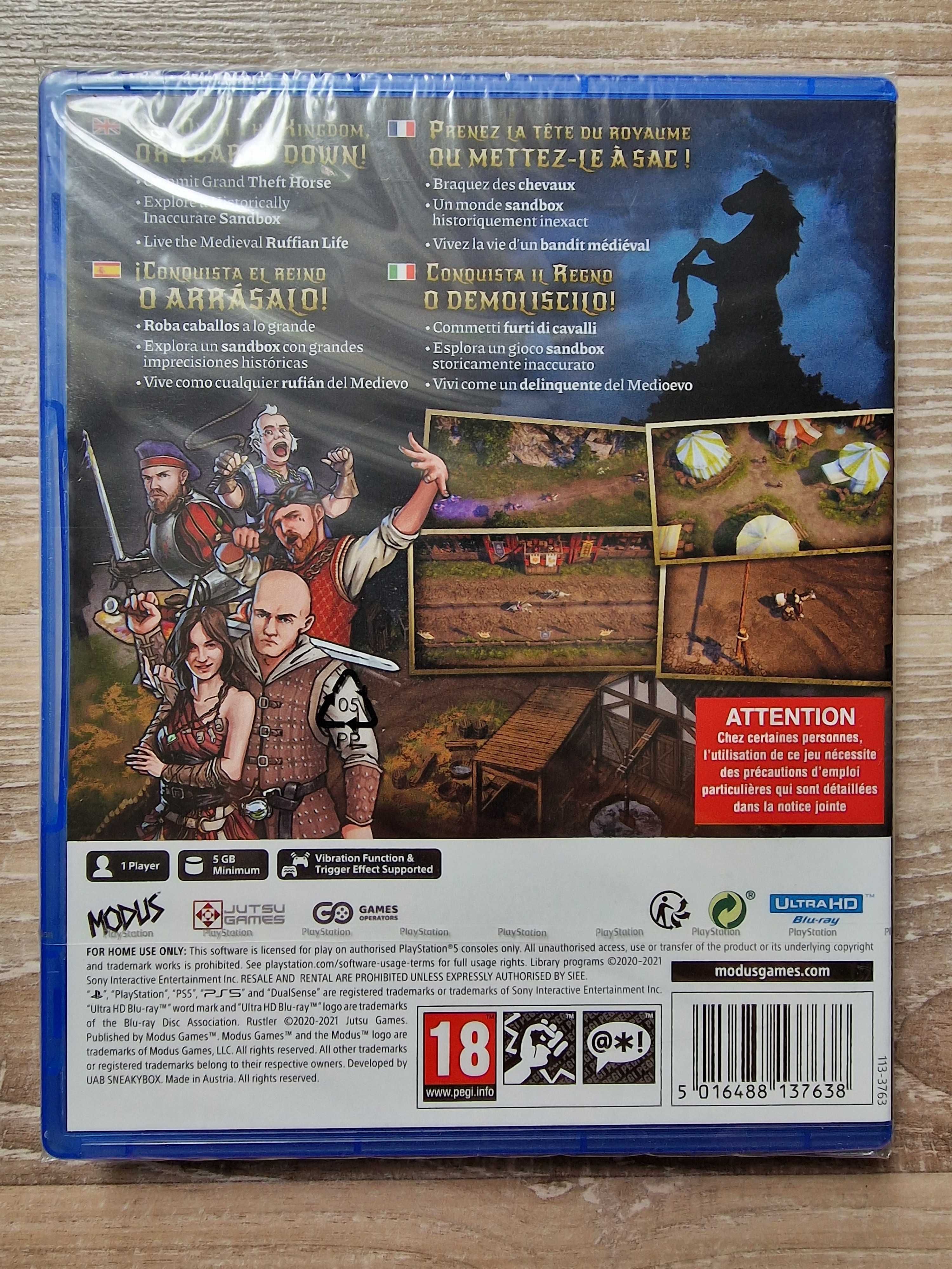 Gra  Rustler  PS5