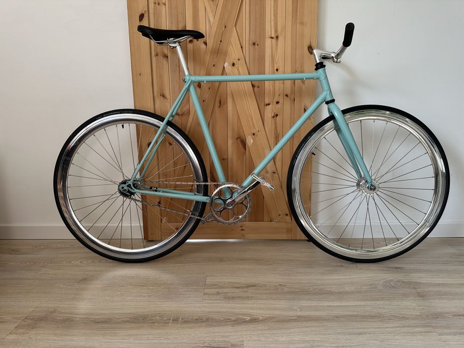 Rower szosowy,retro kolarka jednobiegowa