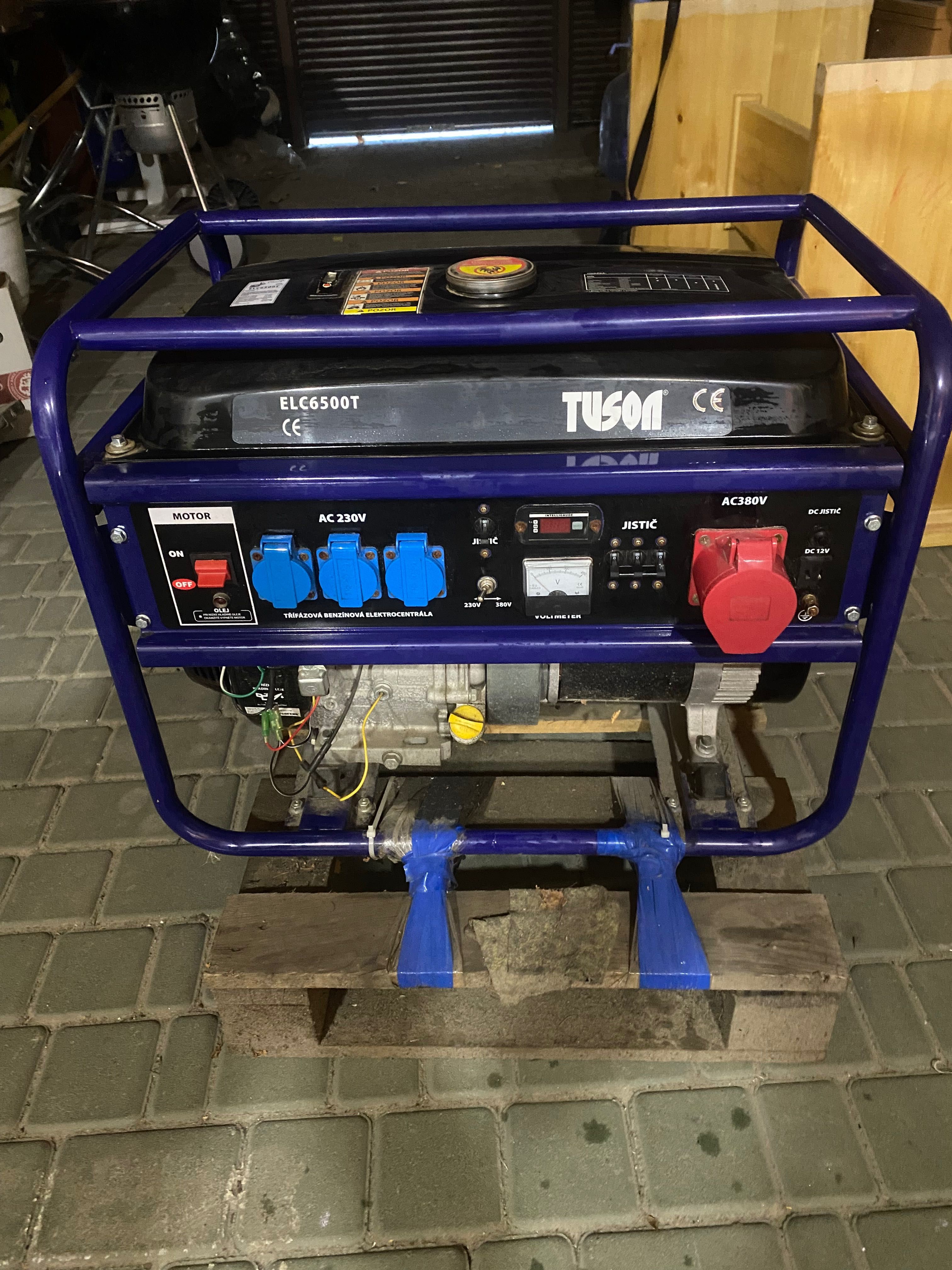 Генератор TUSON ELC 6500t, 5,5 кВт, 3 фазы