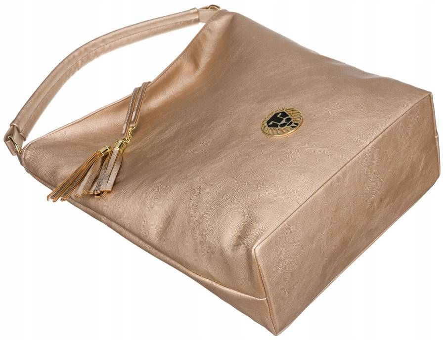 duży shopper a4 z szerokim paskiem - peterson