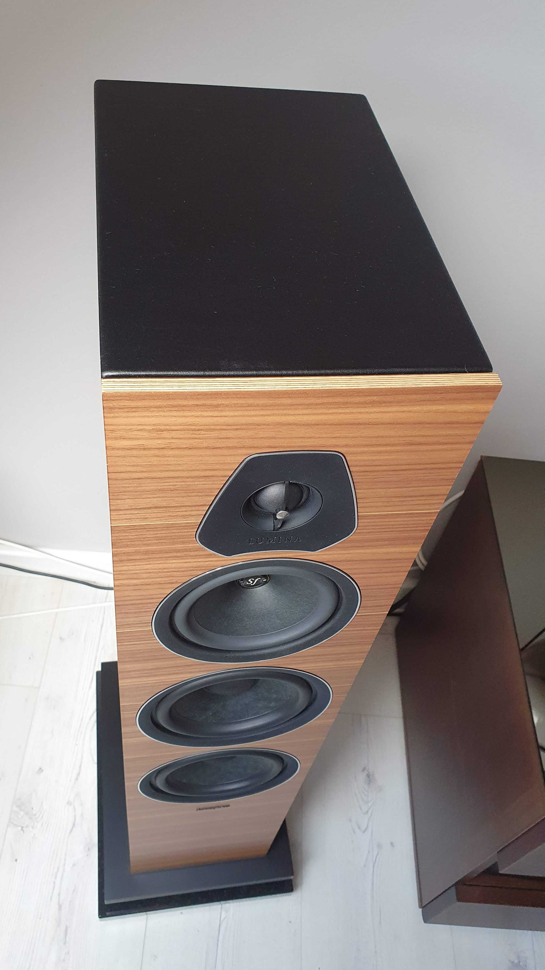 Sonus Faber Lumina V - WŁOSKIE ARCYDZIEŁO - Orzech włoski / Gratis