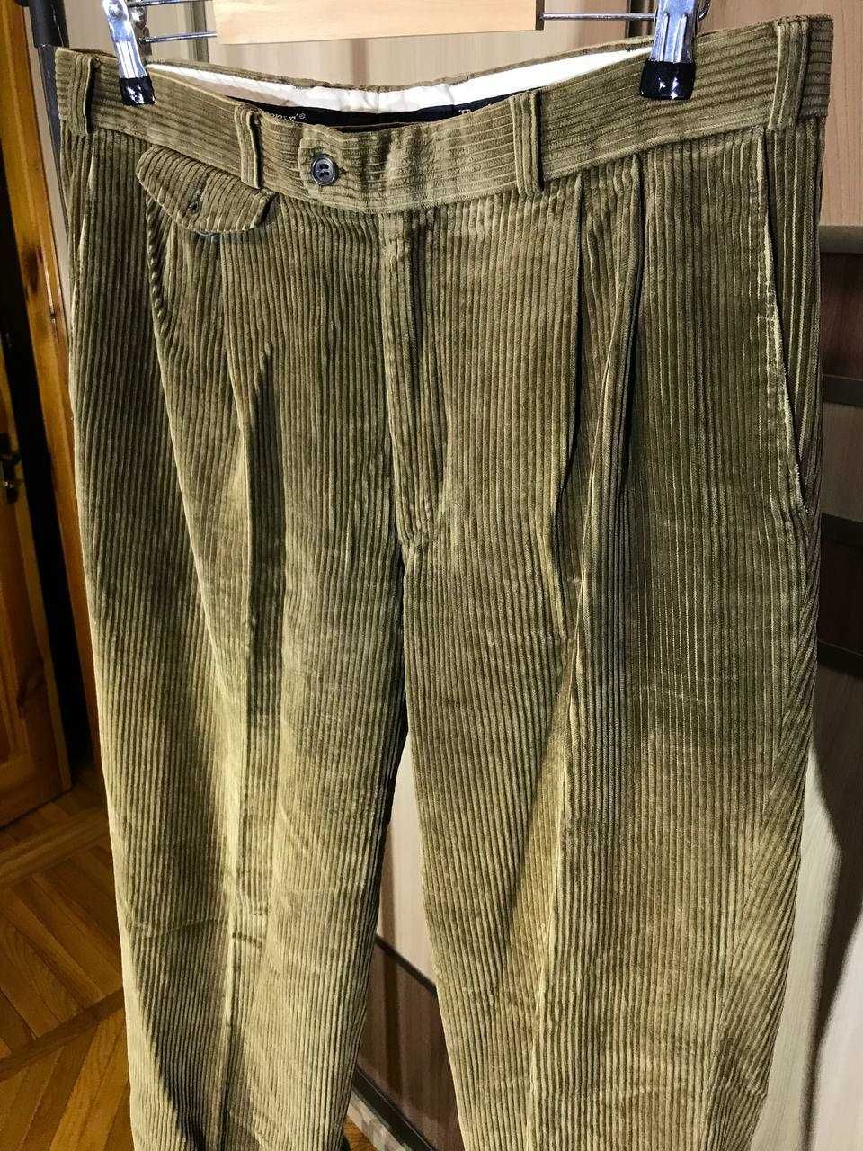 Burberrys винтажные велюровые брюки/штаны оригинал Vintage Size 34