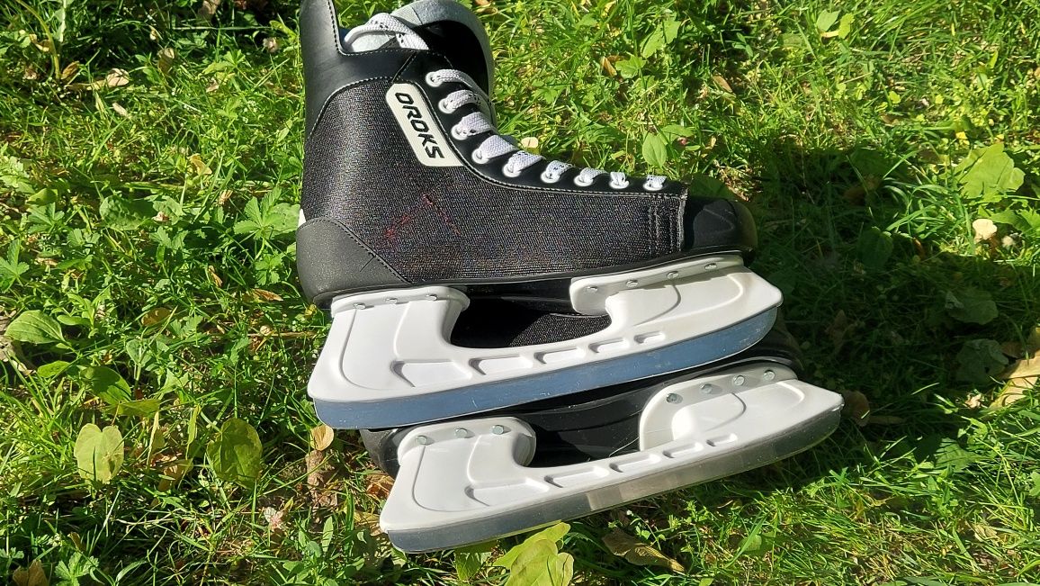 Łyżwy hokejowe decathlon Oroks IH 100 SR rozmiar 43 hockey skate