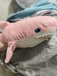 Іграшка акула рожева