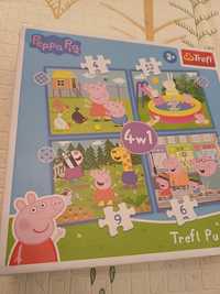 Puzzle Peppa pig 3+ 4w1