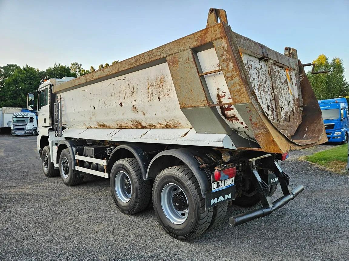 MAN TGS 41.400 8X6 Wywrotka Manual  Przyjmujemy pojazdy ciężarowe w rozliczeniu