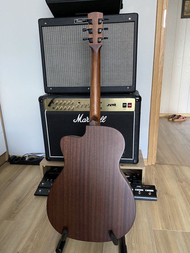 Gitara elektroakustyczna Harley Benton CLA-15CE Java Exotic