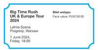 Bilet na koncert Big Time Rush