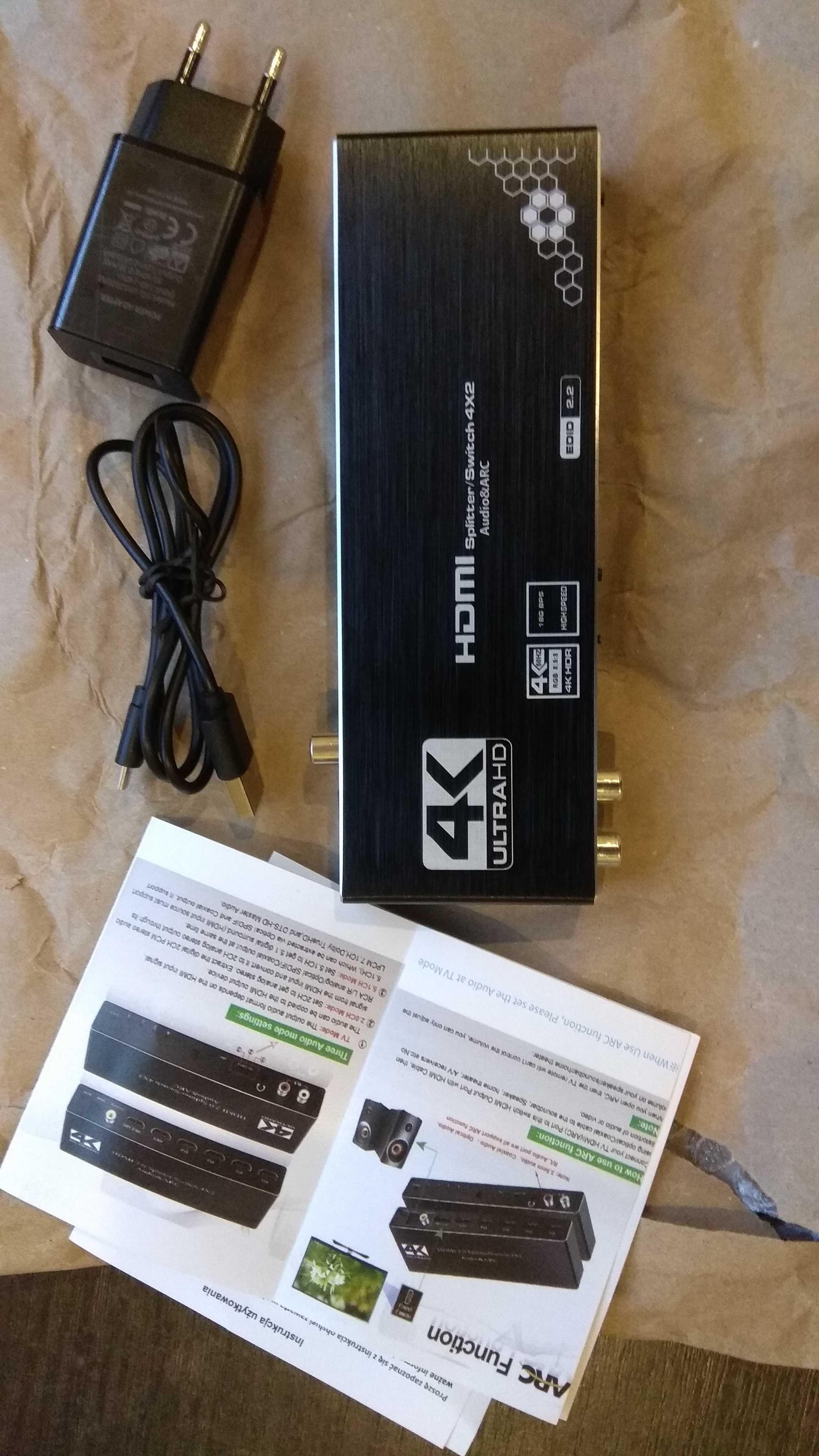 HDMI rozdzielacz splitter switch