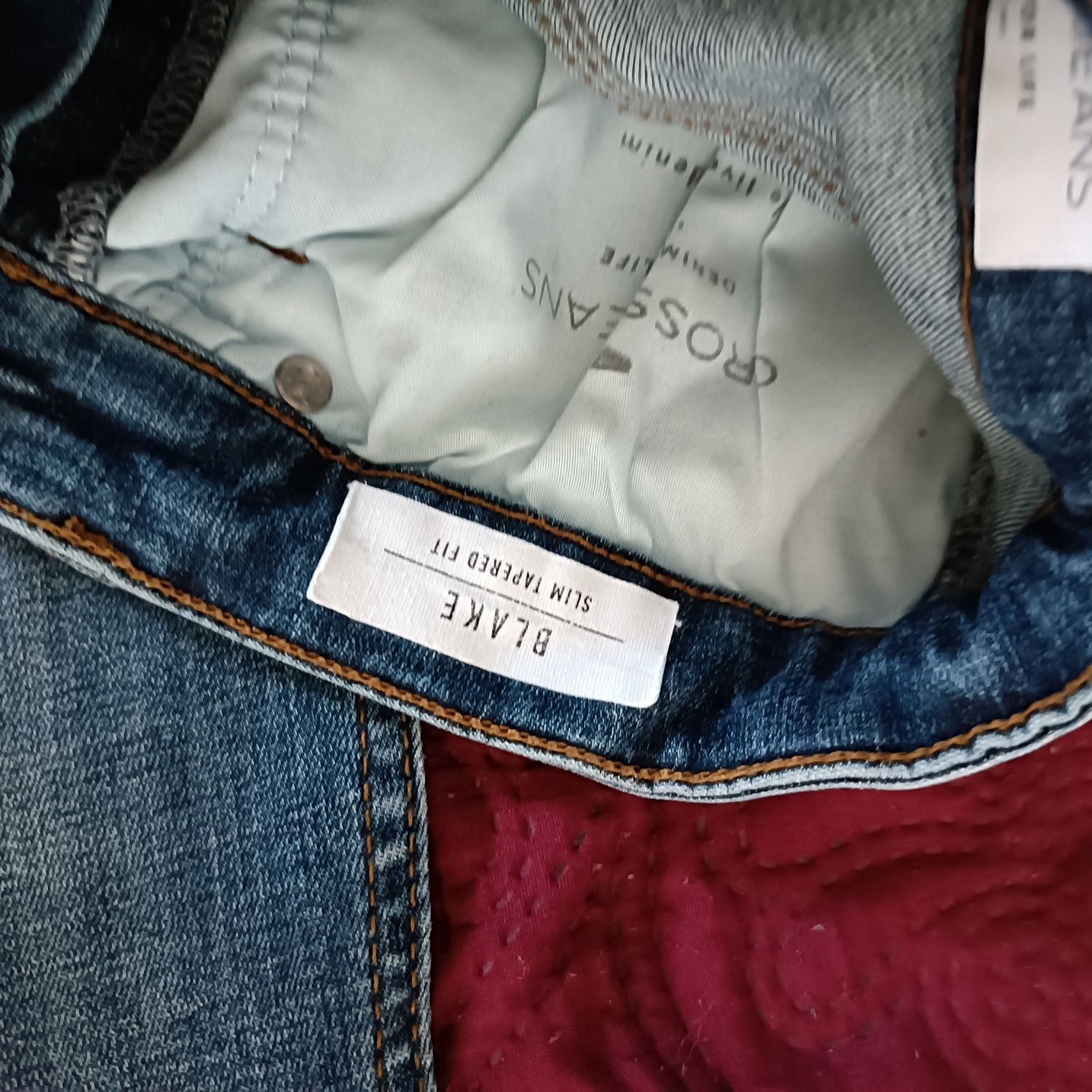Spodnie  jeansowe męskie CROSS roz 170