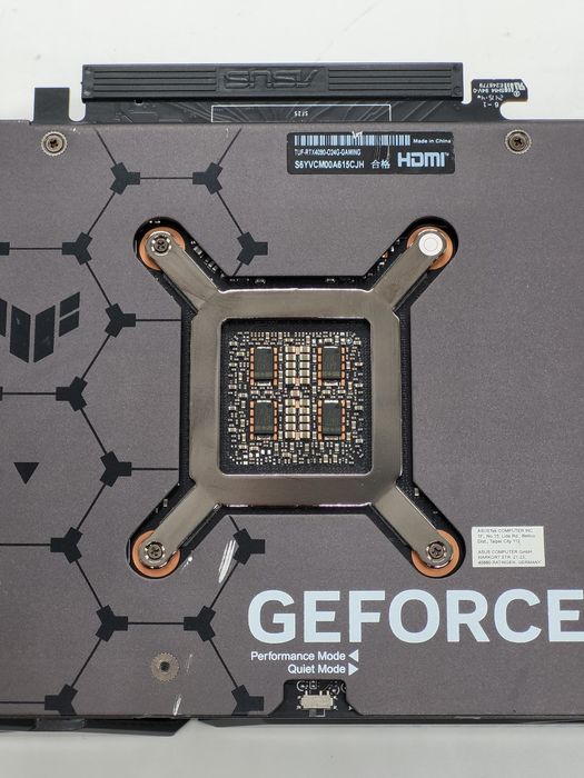 Відеокарта ASUS RTX 4090 TUF Gaming OC Edition 24GB GDDR6X (384bit)