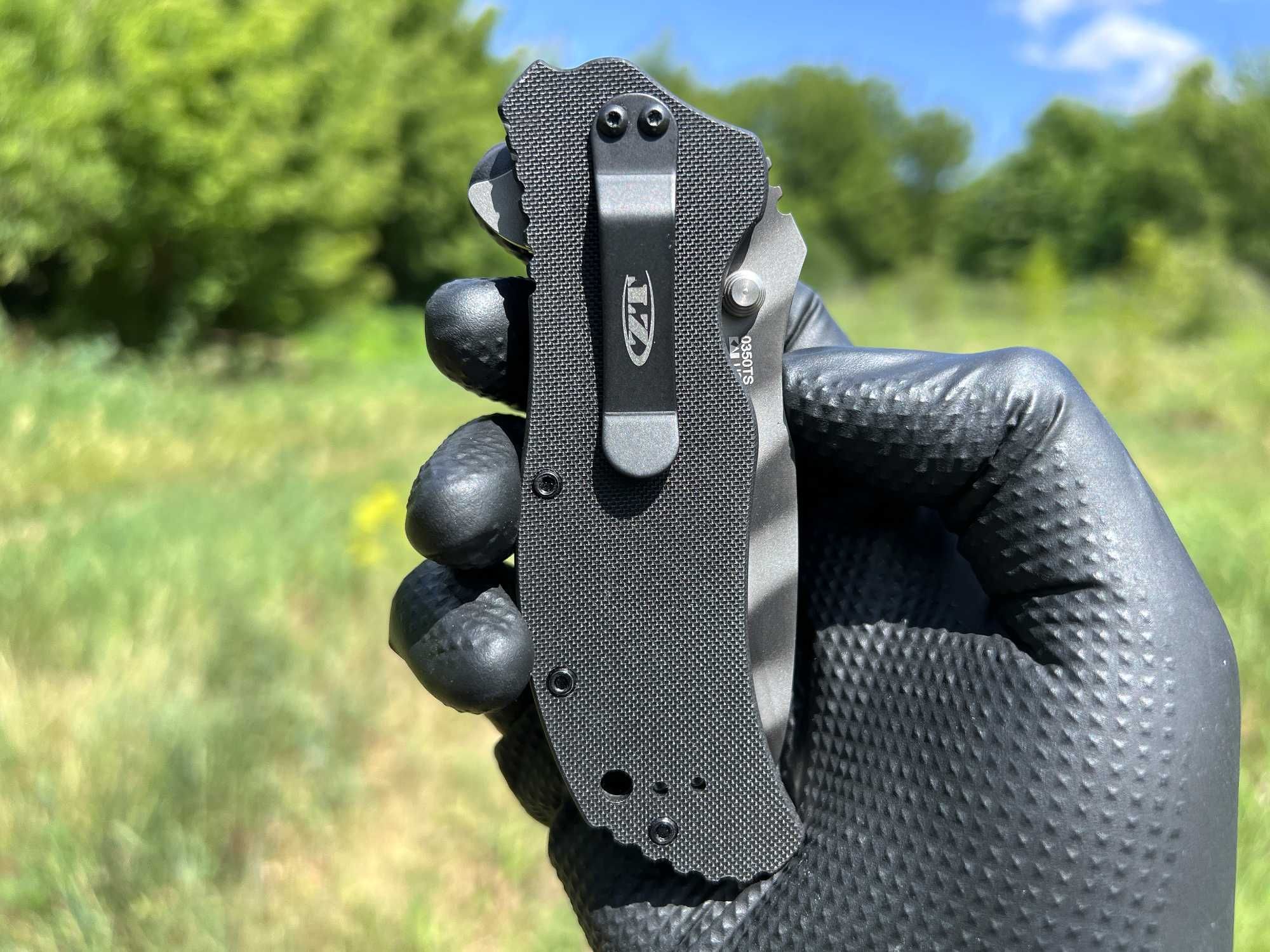 Складний ніж Zero Tolerance 0350TS Tiger Stripe CPM S30V оригінальний