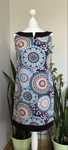 Lniana sukienka w azteckie wzory Top Trendy 40