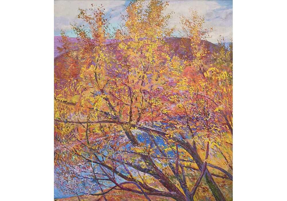 Максименко Николай Антонович (1924-2016) Осень 100*91 см -Народный х-к