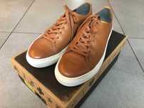Klasyczne sneakersy Sneaky Steve, nowe, jasny brąz/biały, 41 (27,5 cm)
