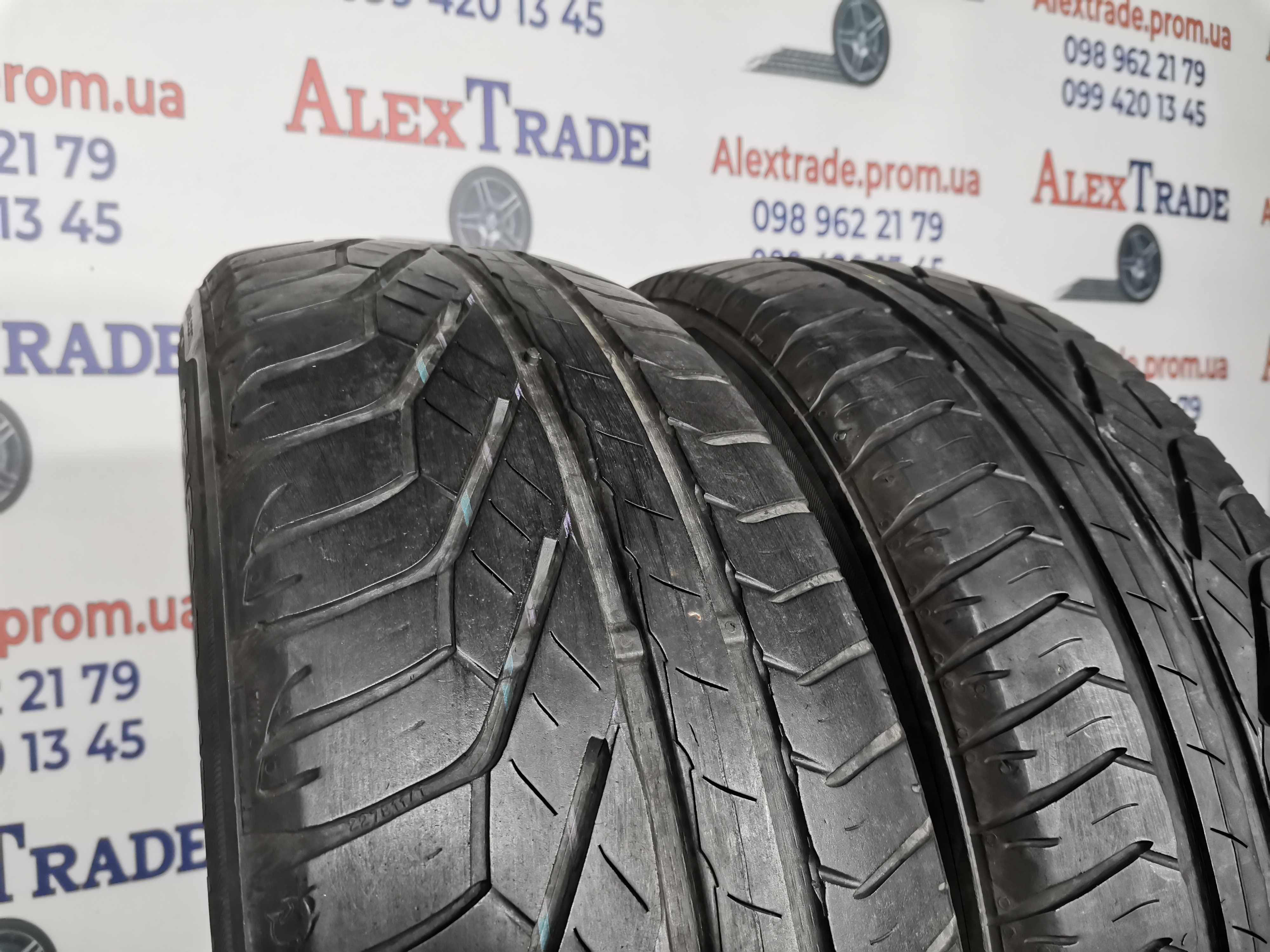 2 шт. 185/60 R15 Uniroyal RainExpert 3 літні шини б/у