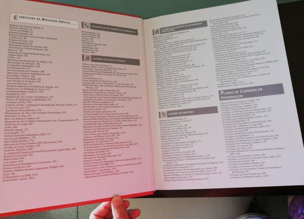 Livro técnico de enfermagem e pediátrica
