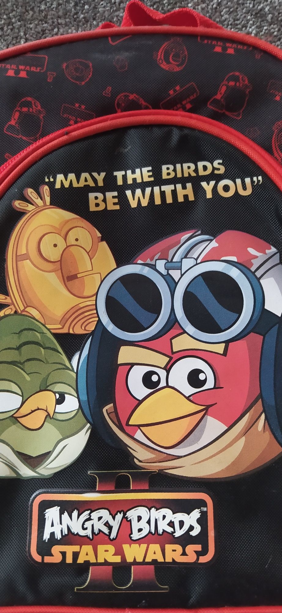 Plecak dla chłopca Star Wars & Engry Birds