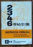 Instrukcja silnik IFA VD 14.5/12 - 1 SRL VDS 2 3 4 5 6 j.polski