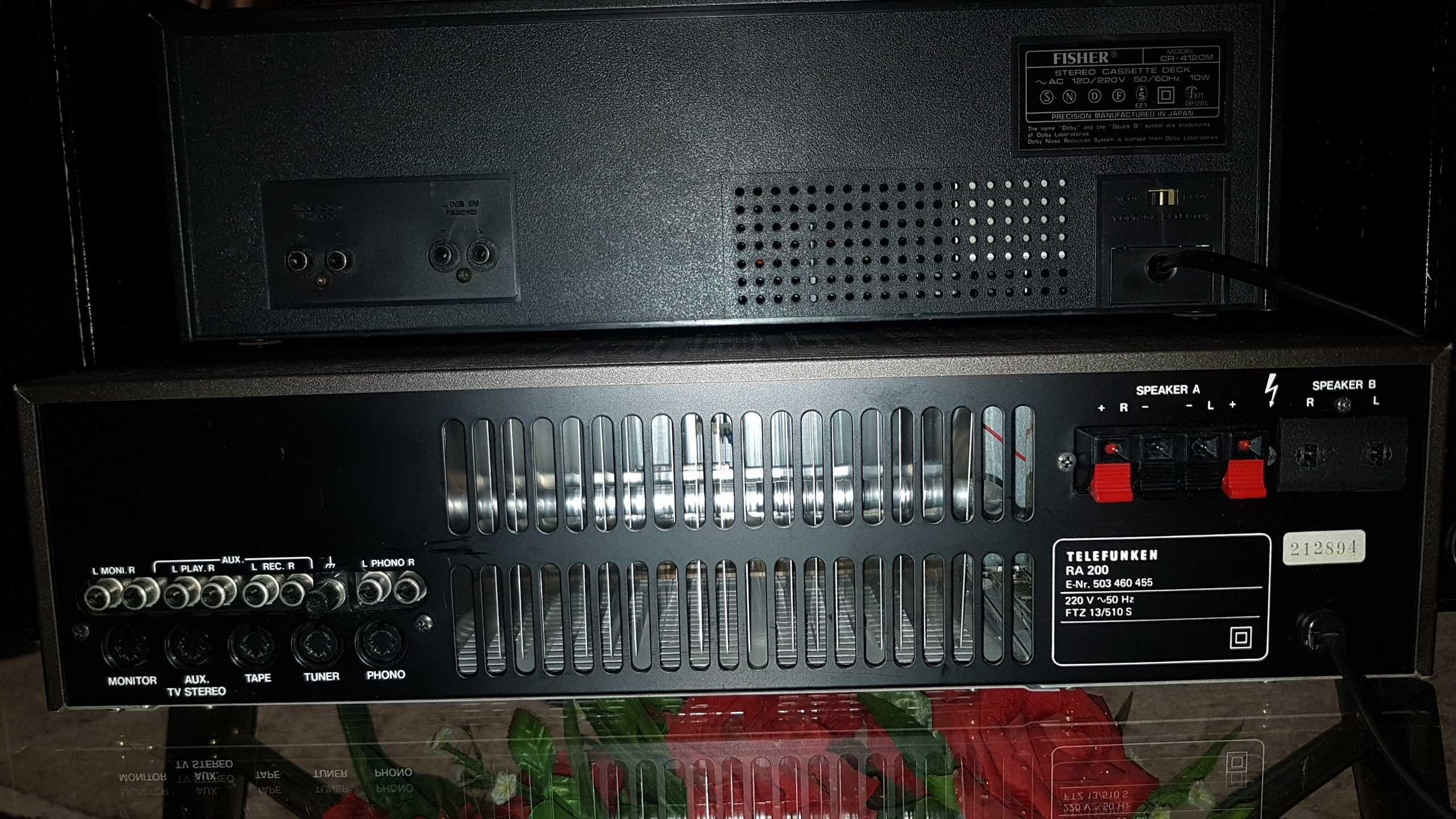 Усилитель Telefunken RA 200 stereo integrated amplifer made in Germany