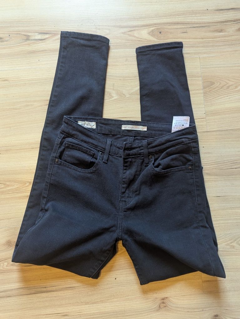 Spodnie jeansowe Jeansy Levi's Levis High Rise Skinny 721 27