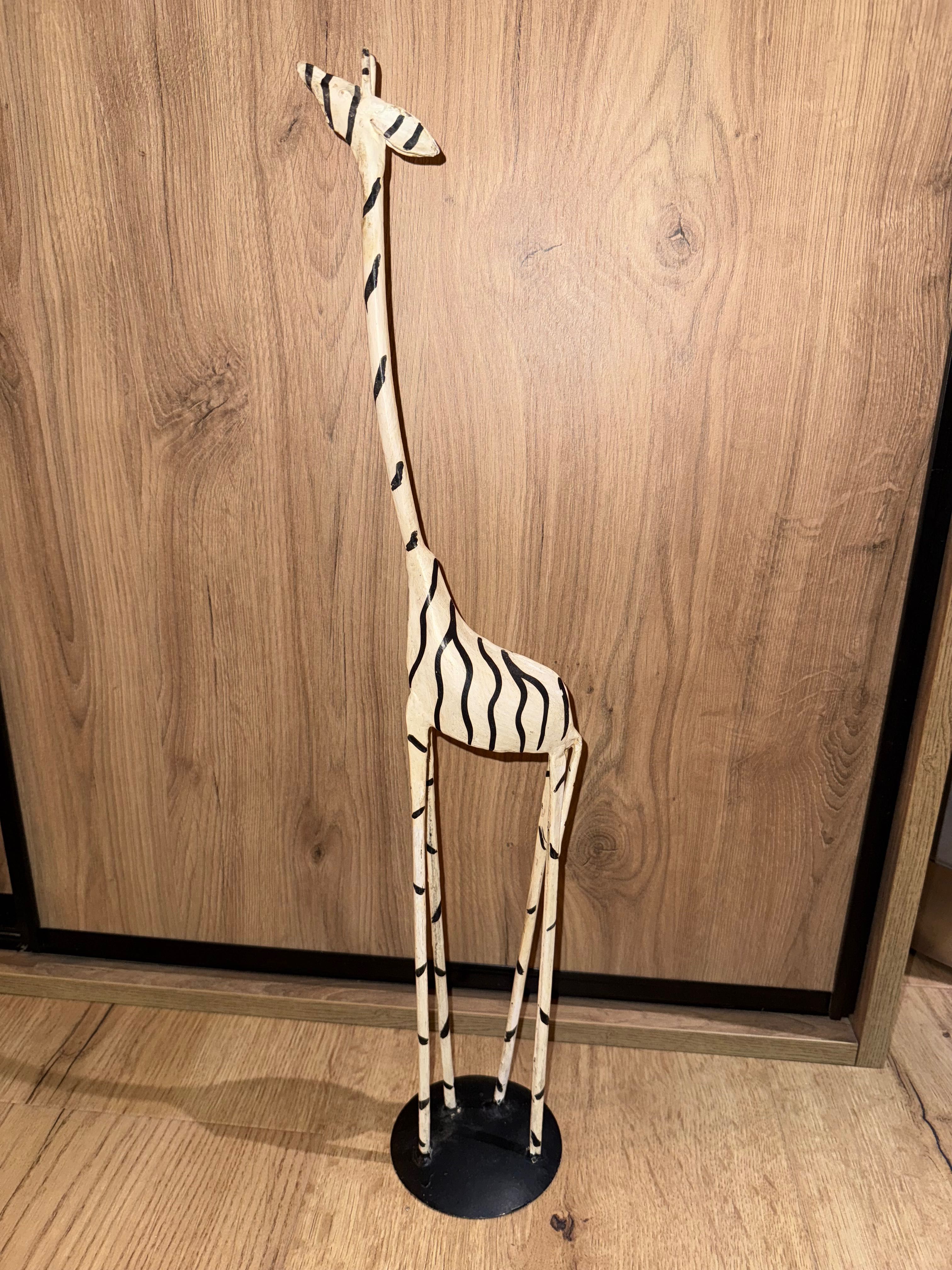 Zebra/żyrafa figurka/ozdoba