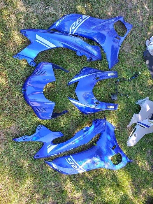 Yamaha R6 rj27 czasza 2017- czacha owiewka bok nakładka prawy lewy