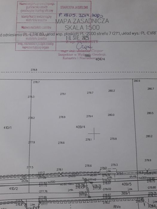 Sprzedam działkę w Jaśle ul.Leśna