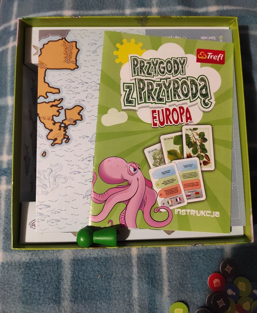 Gra edukacyjna "przygody z przyrodą Europa"