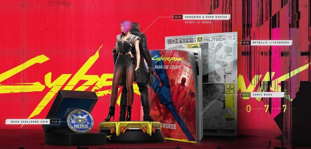 Cyberpunk 2077 Phantom Liberty Secret Agent Gear Collection