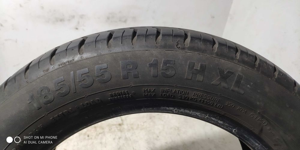 Opony 185/55R15 CONTINENTAL letnie ContiEcoContact 5 para 2szt komplet