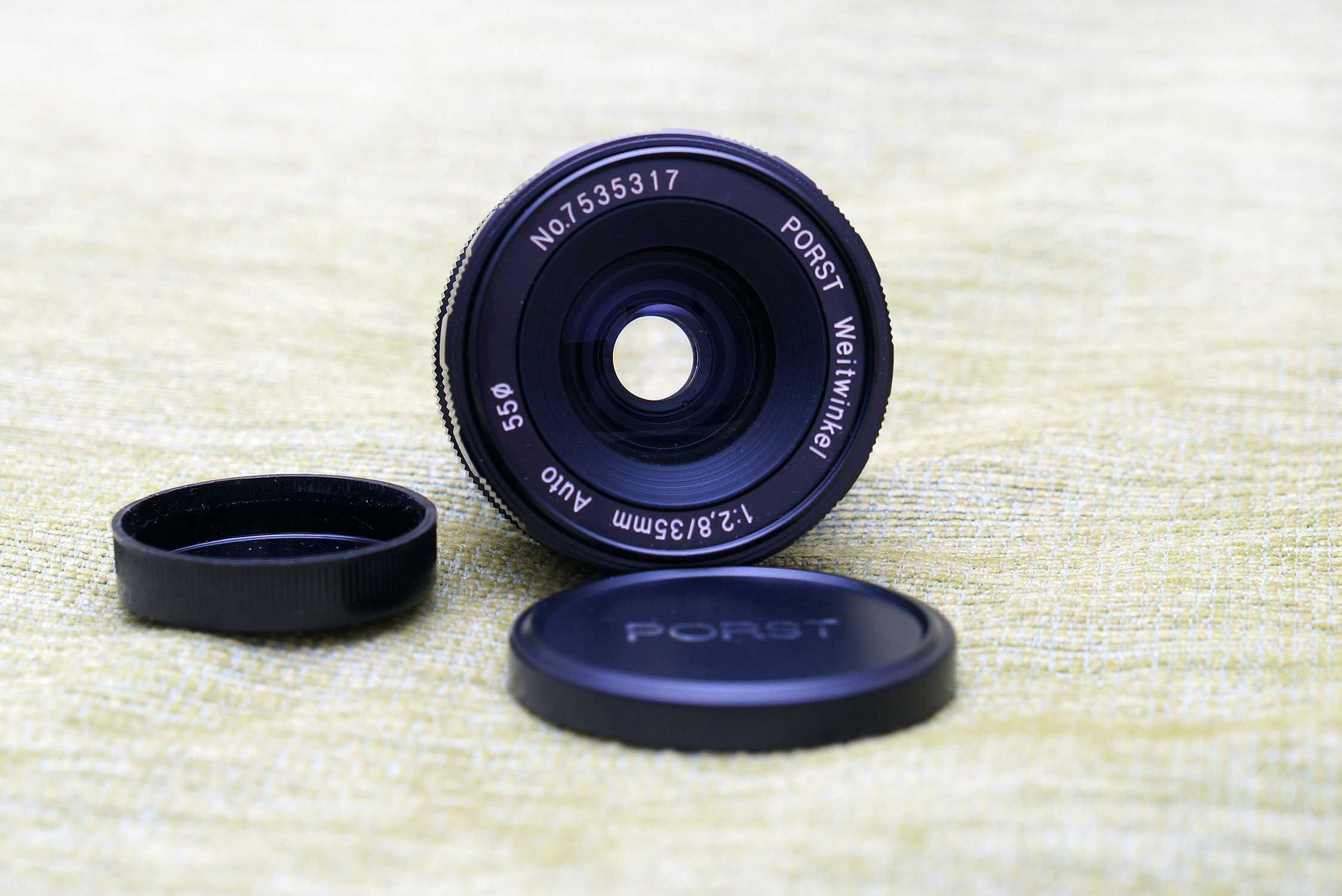 колекція ширококутних об'єктивів  Canon, Tokina, Konica, Vivitar таін.