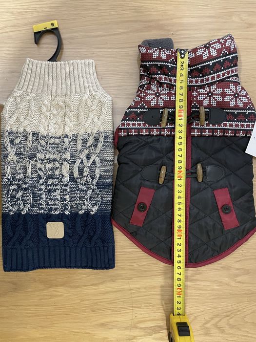 Теплі жилети для малих порід собак (4-6кг S)