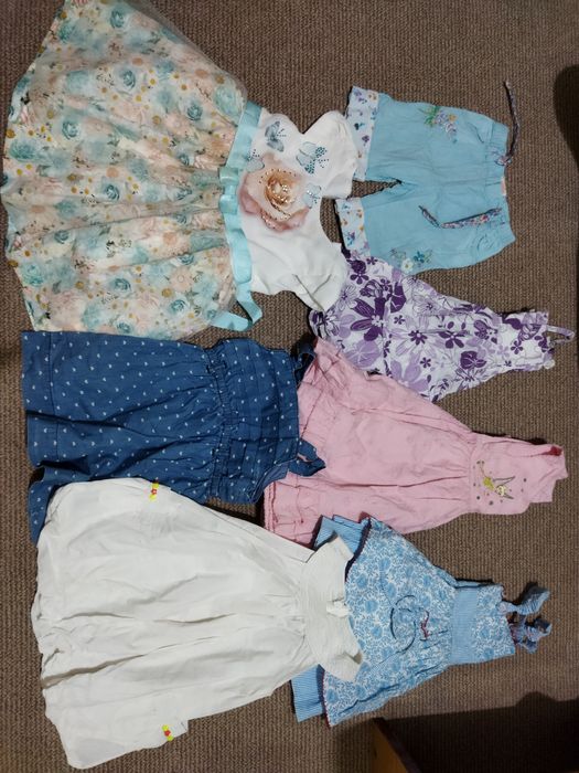 ЦЕНА ЗА ВСЕ Детские вещи обувь 1-2 года пакет лот