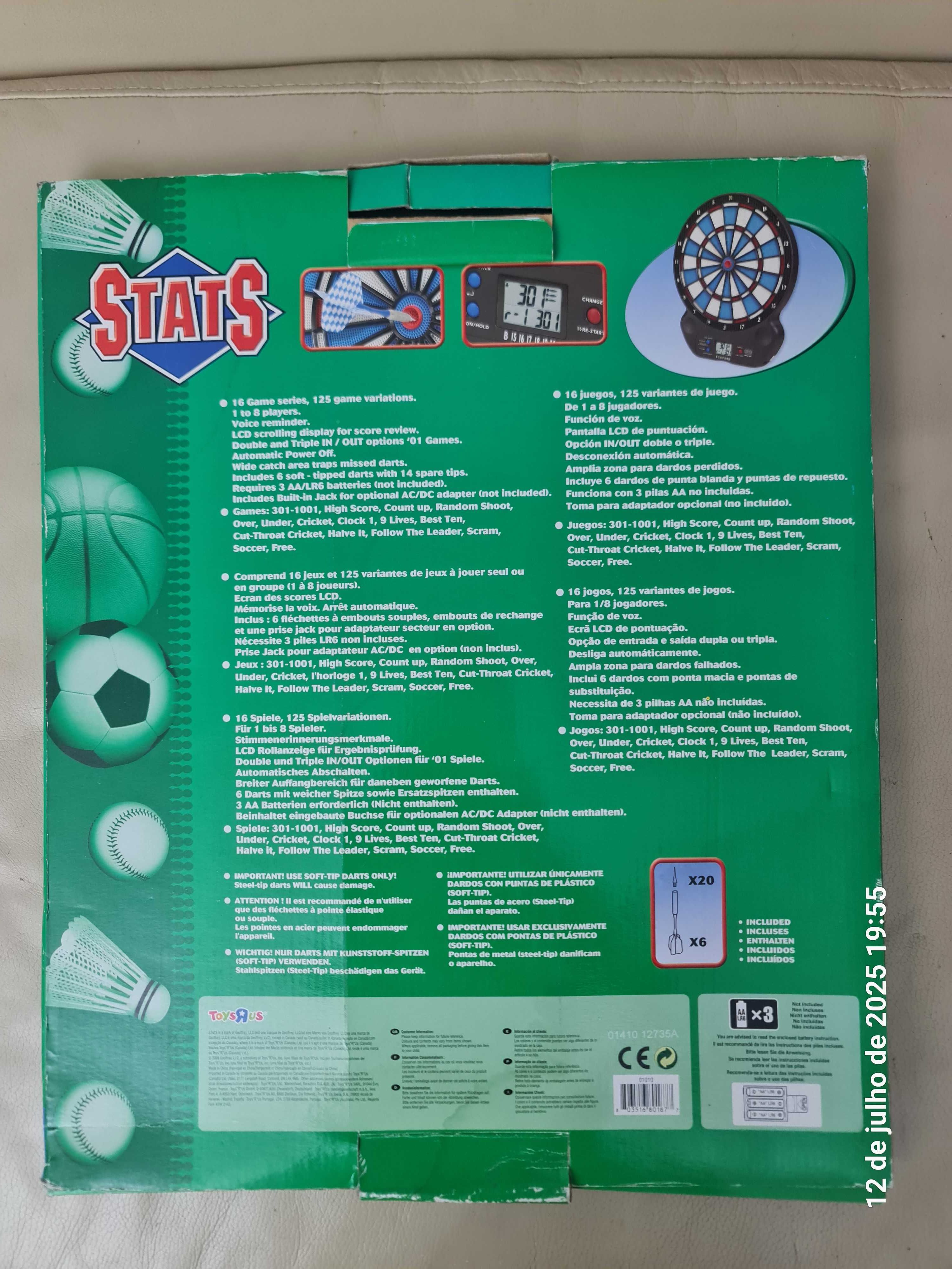 jogo de setas eletrónico
